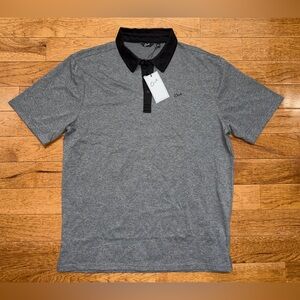 NWT CUT Golf Polo Gray Size Large